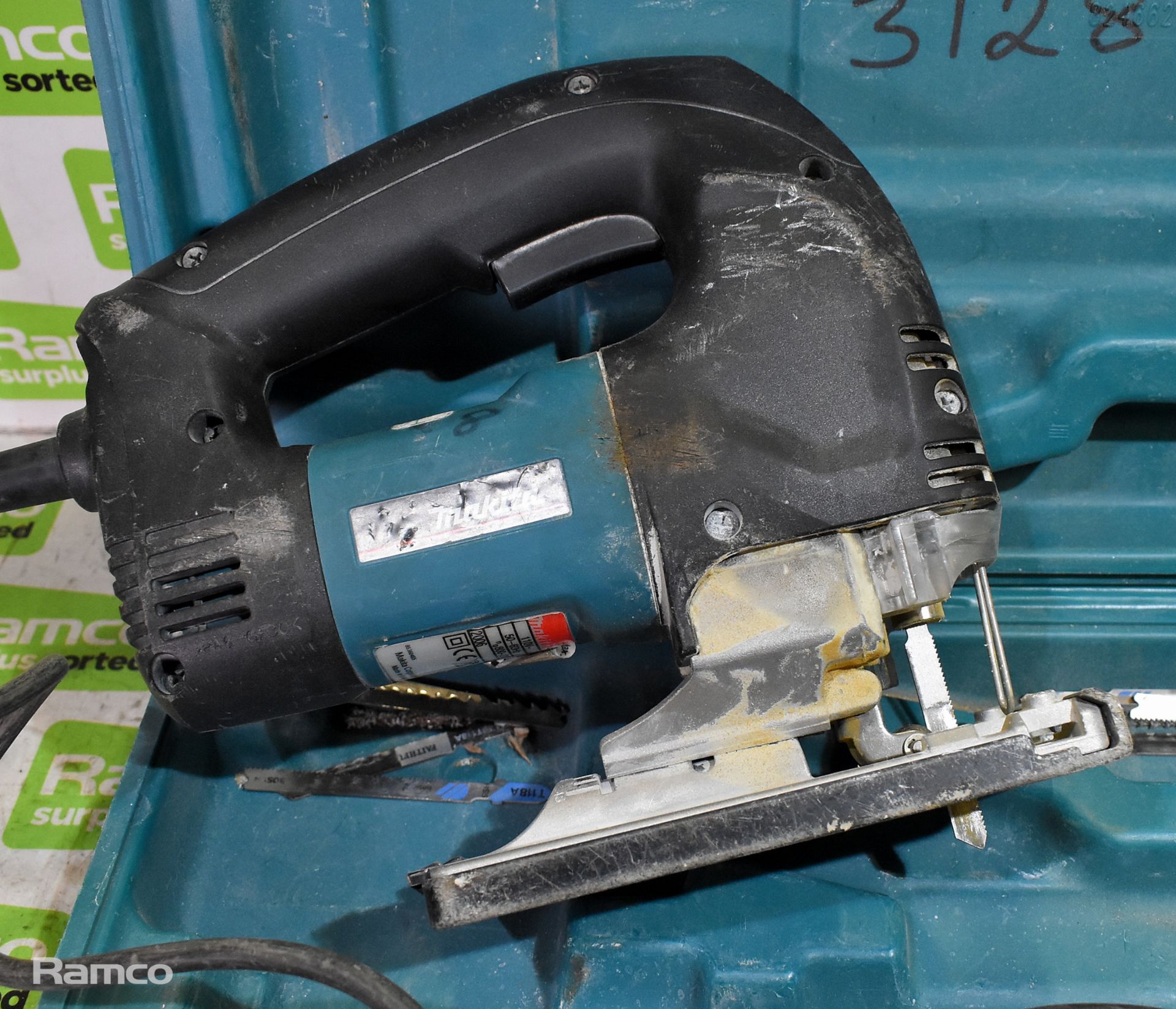 Makita 4340FCT corded jigsaw with case - Image 3 of 6