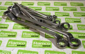 Spanners - various sizes from 8-32mm