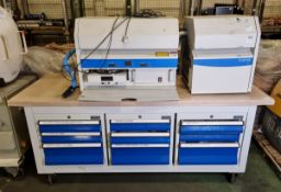 Polymer PL-GPC 220 high temperature chromatograph with accessories