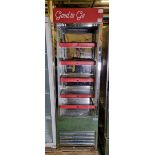 5 tier grab and go hot food display - model HSM60/60 - 250V - L630 x W 680 x H 1900mm