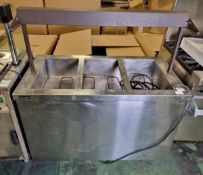 Bartlett bain-marie and hot cupboard - W 1200 x D 650 x H 1350mm