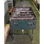 Folding field cooker (LPG) - W 1020 x D 610 x H 280mm