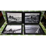 4x Skegness memorabilia photos - Skegness Pier - frame size: 13.5 x 10 inches