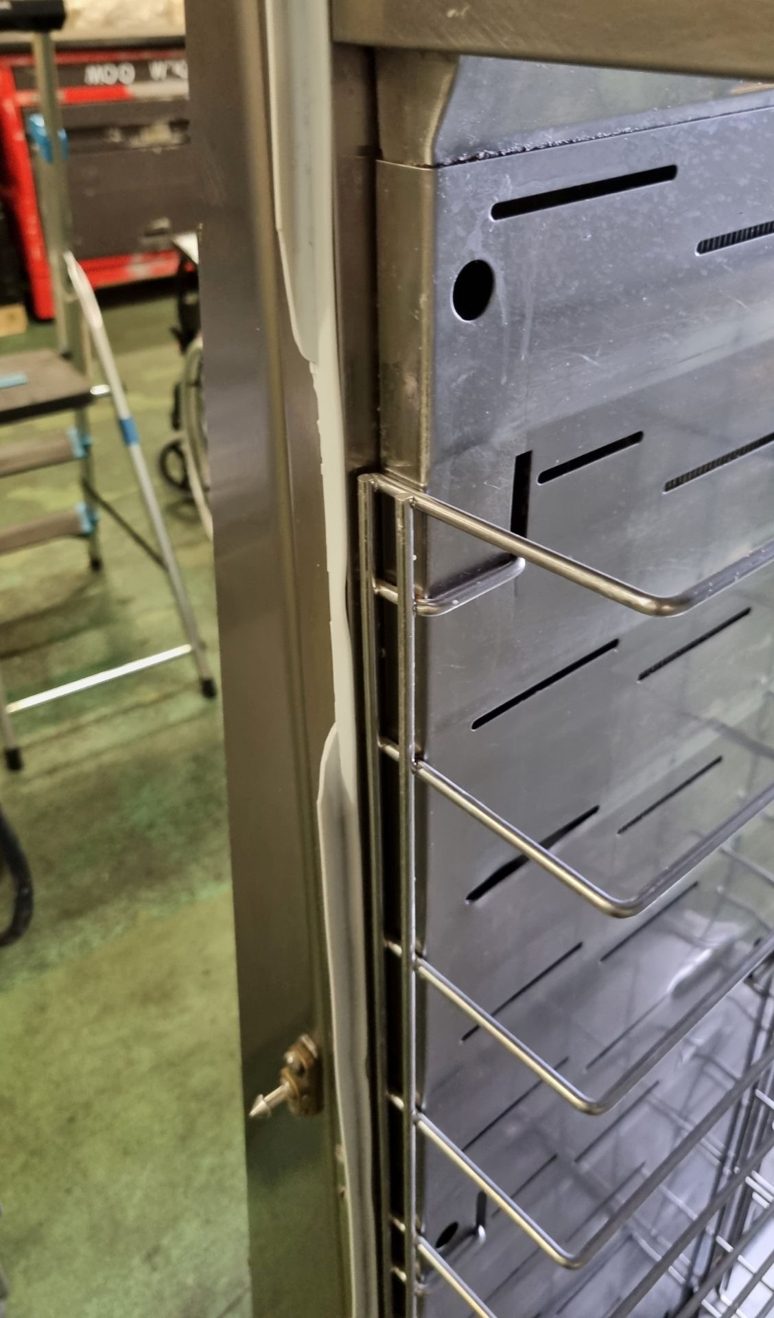 Burlodge RTS hot and cold tray delivery trolley - opens boths sides - W 800 x D 1100 x H 1500mm - Image 3 of 6