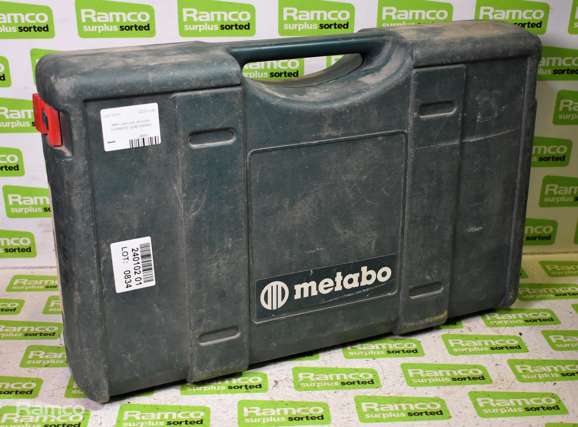 Metabo BHE 24 electric hammer drill with case - Image 6 of 6