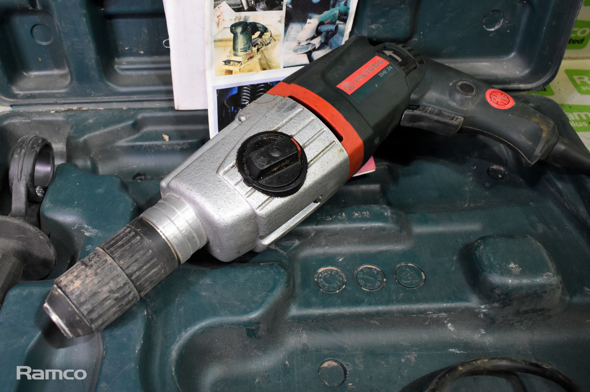 Metabo BHE 24 electric hammer drill with case - Image 3 of 6