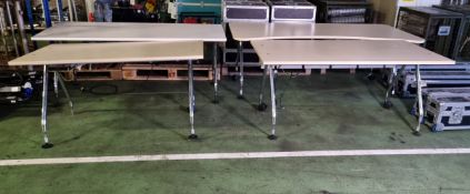 4x desks - various types - Please see description