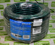 Green Jem 30m braided hose pipe - 1/2" diameter