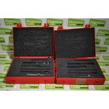 2x Gleave 1/4 inch drive socket sets