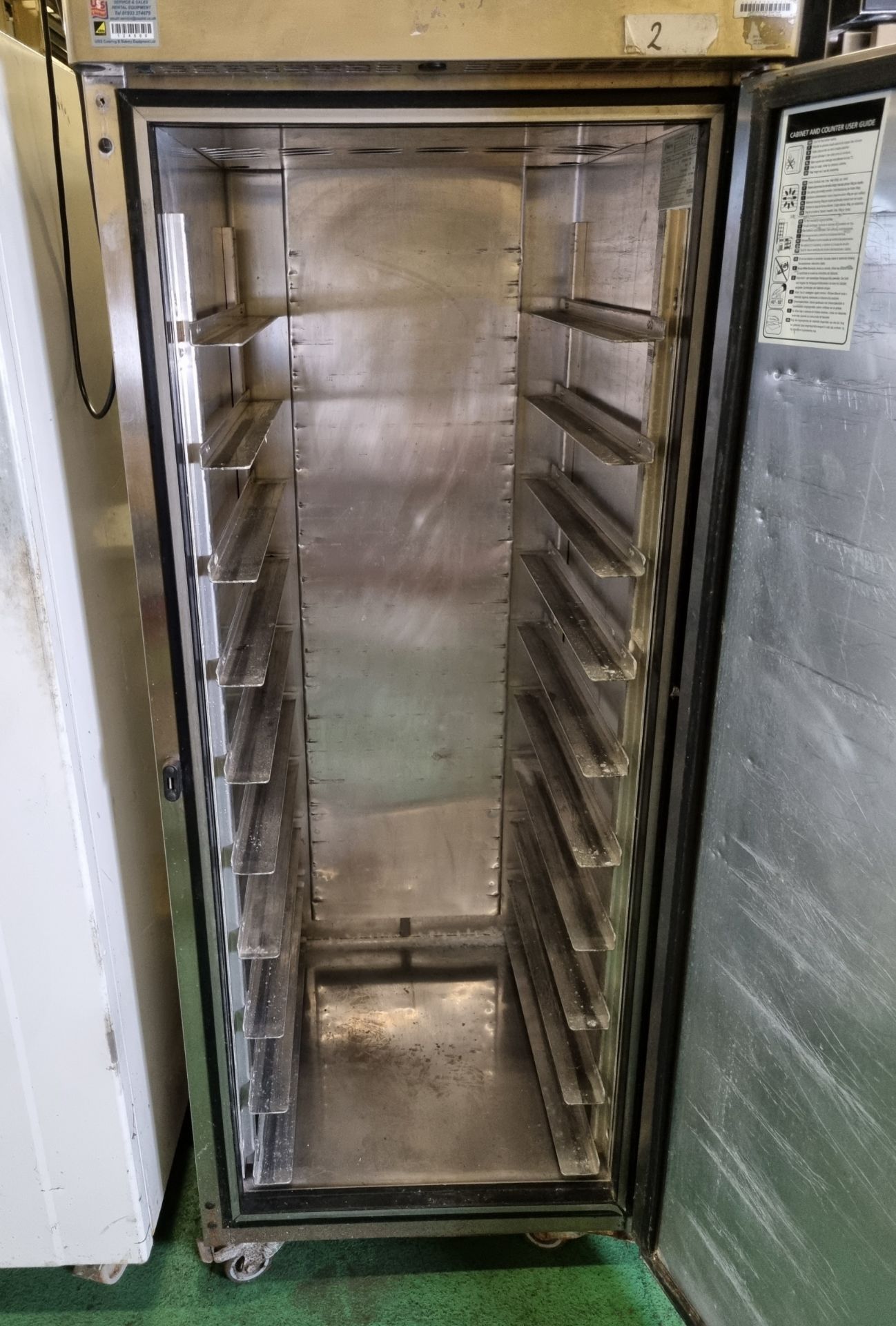 Foster EPROG600L stainless steel single upright freezer - W 700 x D 800 x H 2100mm - Image 3 of 4