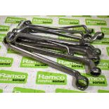 Spanners - various sizes from 8-32mm