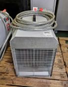 Kroll E18 3-phase electric heater - W 666 x D 320 x H 435mm