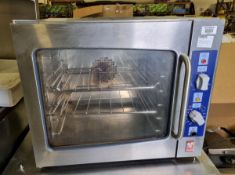 Falcon E7202 stainless steel electric convection oven - 230V - W 670 x D 630 x H 560mm