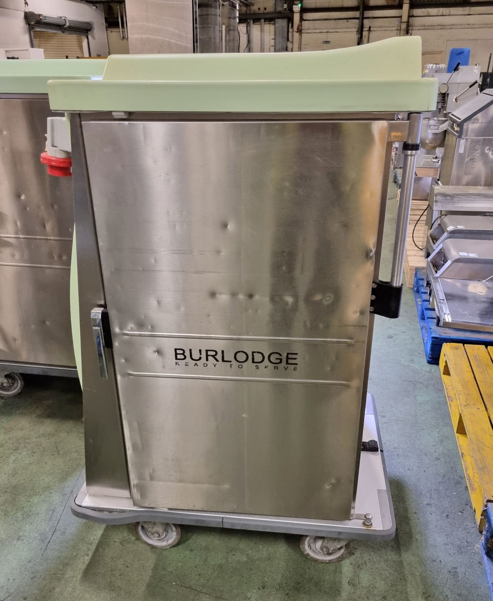 Burlodge RTS hot and cold tray delivery trolley - opens boths sides - W 800 x D 1100 x H 1500mm - Image 6 of 6