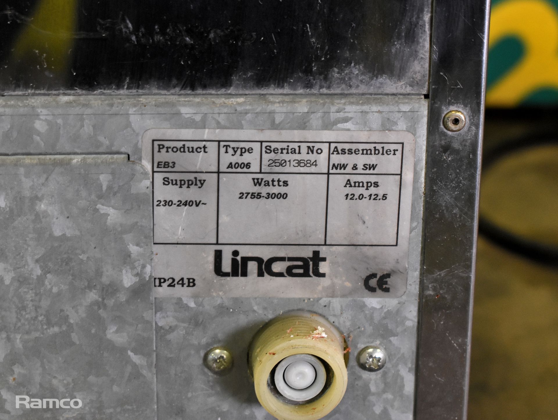 Lincat EB3 hot water boiler - W 280 x D 540 x H 600mm - Image 4 of 5