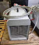 Kroll E18 3-phase electric heater - W 666 x D 320 x H 435mm