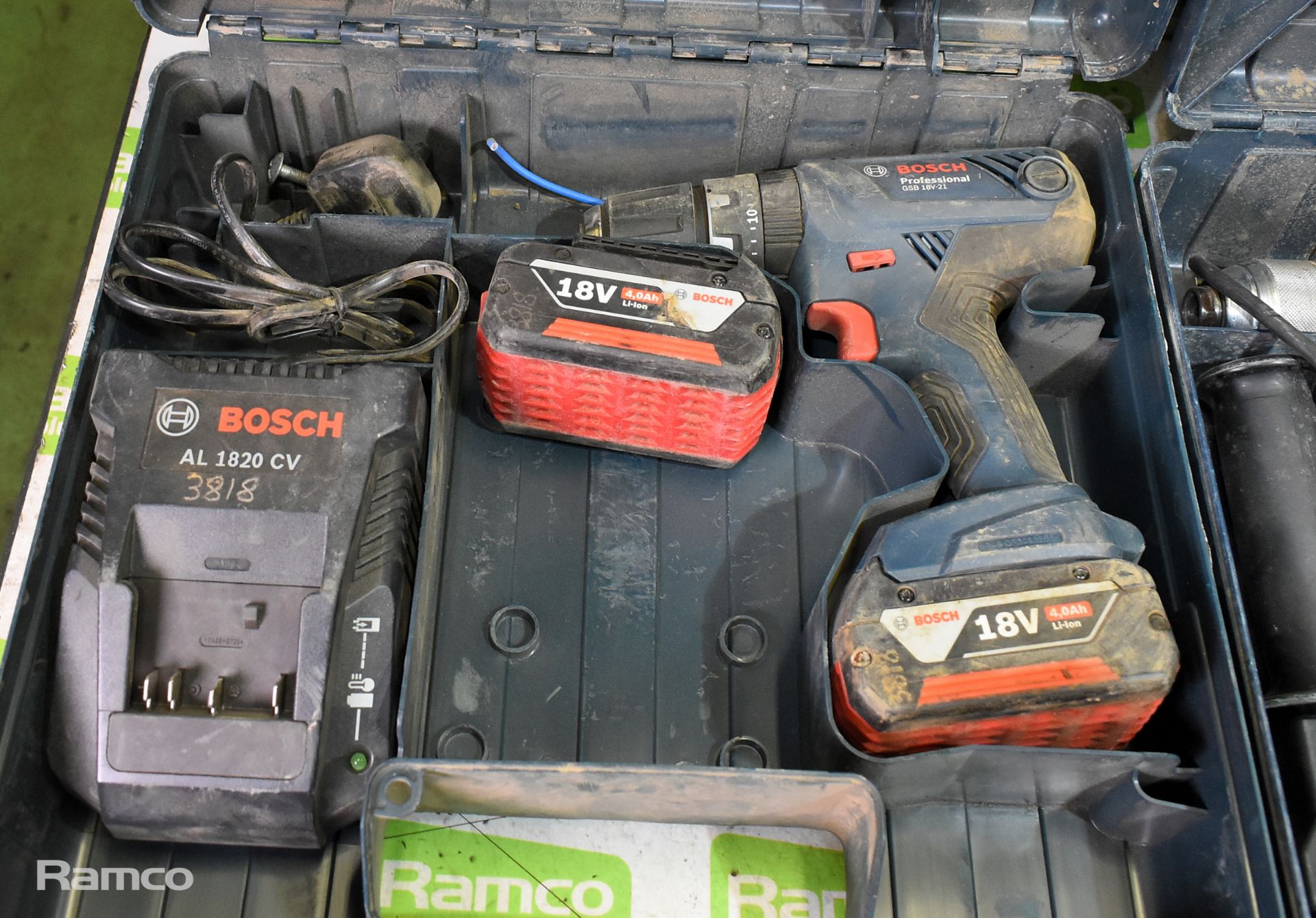 Bosch GSB 20-2RE electric impact drill with case, Bosch Professional GSB 18V-21 cordless combi drill - Image 2 of 7