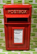 Red replica postbox
