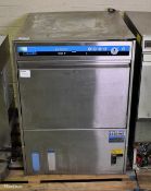 Meiko EcoStar 530F undercounter dishwasher - W 600 x D 600 x H 800mm