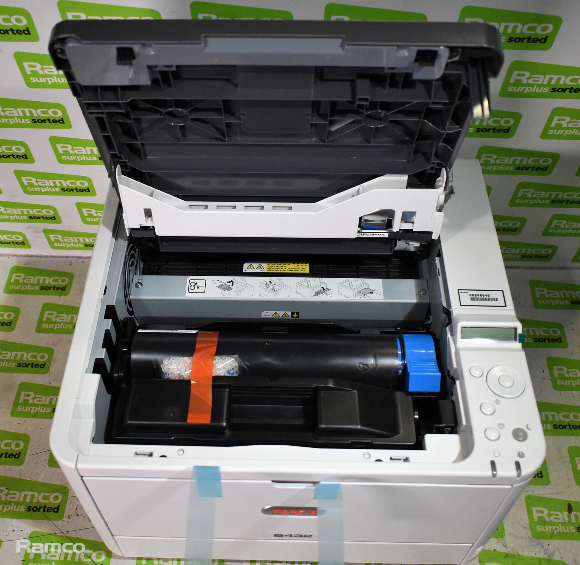 OKI N22500B monochrome duplex laser printer - Image 10 of 14
