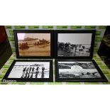 4x Skegness memorabilia photos - Skegness Pier - frame size: 13.5 x 10 inches