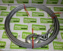 Superwinch 1577 1/4 inch x 50 foot wire rope assembly