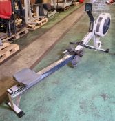 Concept 2 indoor rowing machine with PM5 console - L 2440 x W 610 x H 1060mm