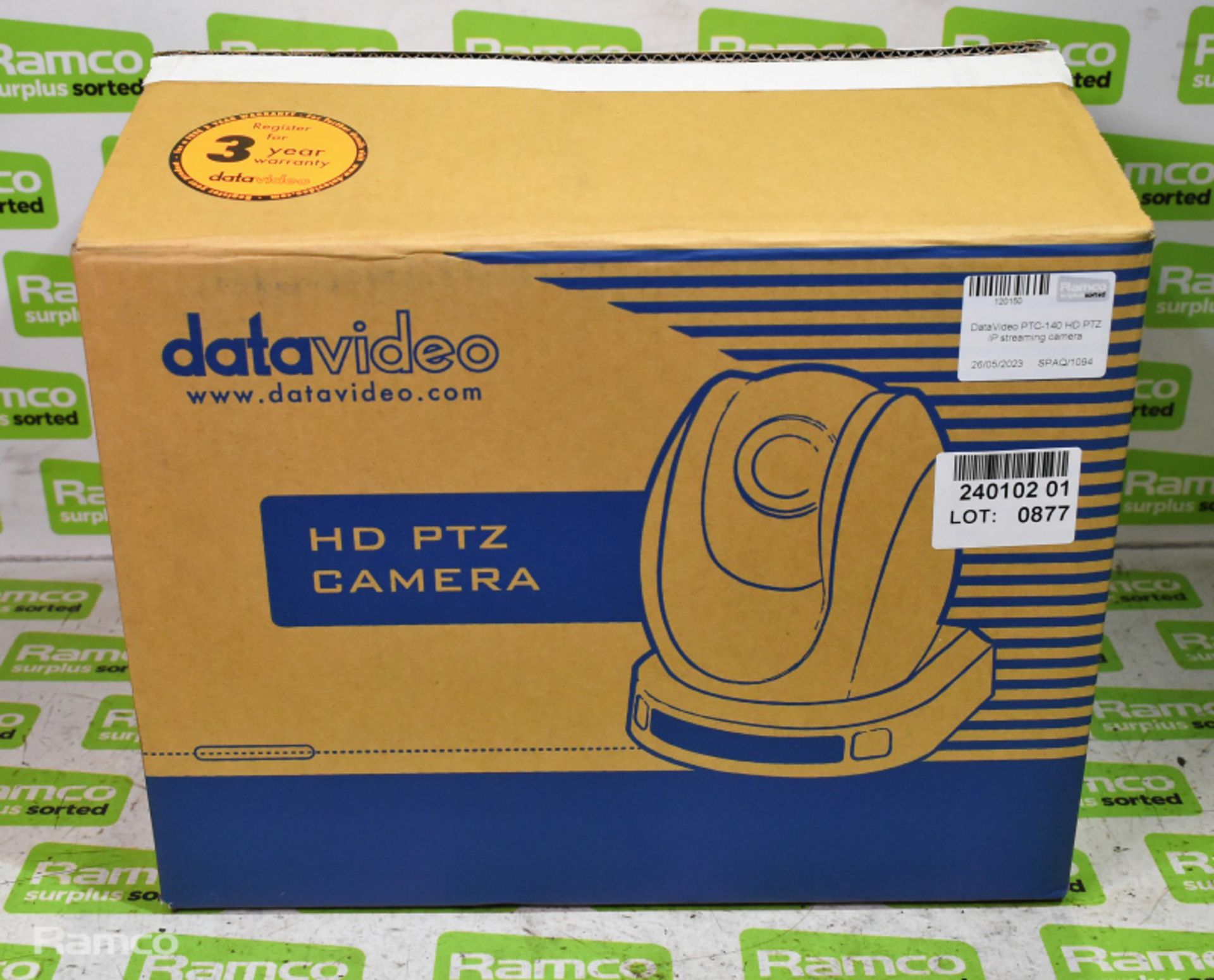 DataVideo PTC-140 HD PTZ IP streaming camera - Bild 6 aus 6