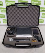 Shure SM58 handheld VHF radio microphone kit in case