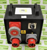 Changeover Switch - rubber box type - 125 amp 3 phase