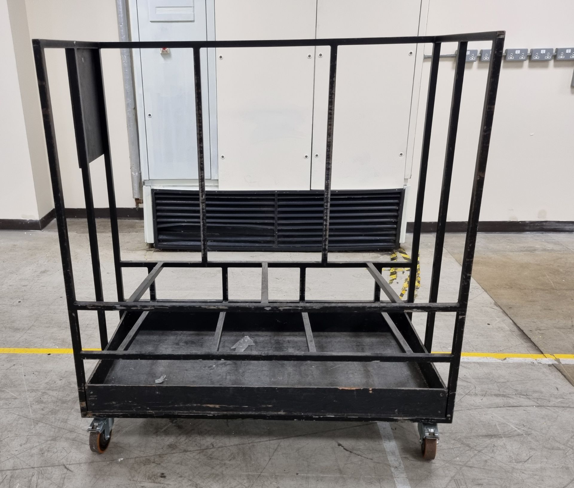 Storage trolley on wheels - W 1400 x D 670 x H 1500mm