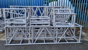 Thomas HD Truss sections (silver) - 5x 10ft, 1x 6ft 6in, 1x 2ft 6in and 1x 5ft