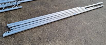 Aluminium truss braces - various sizes