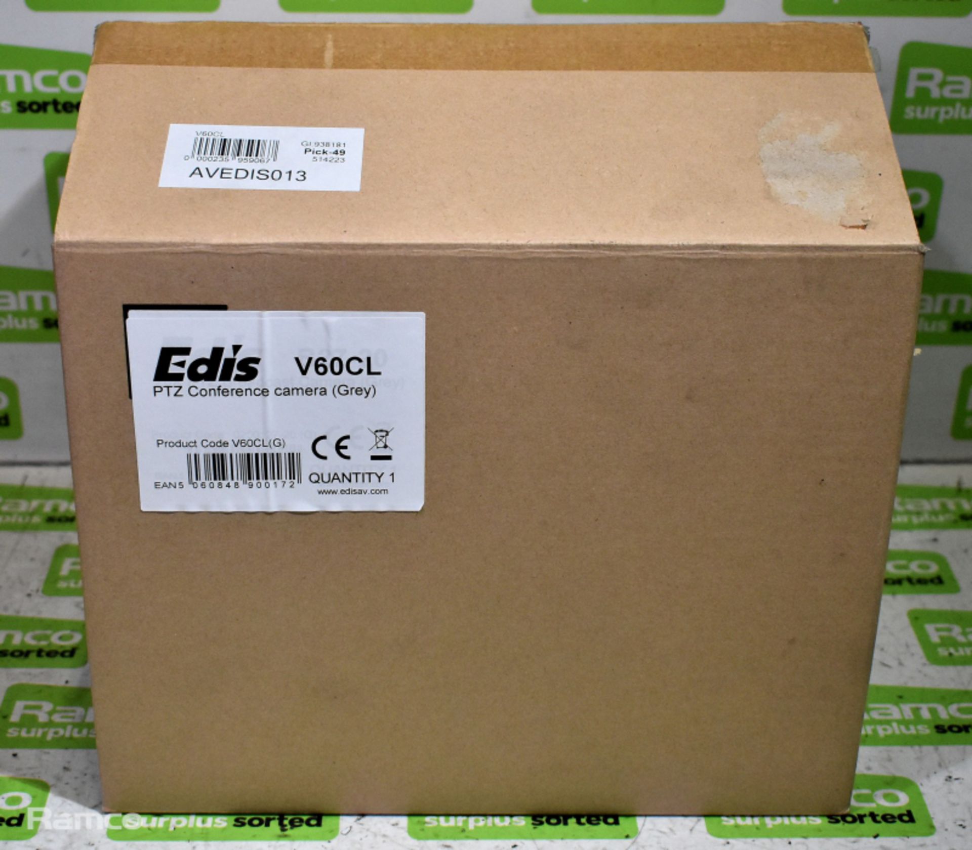 Edis V60CL PTZ conference camera - Image 5 of 5