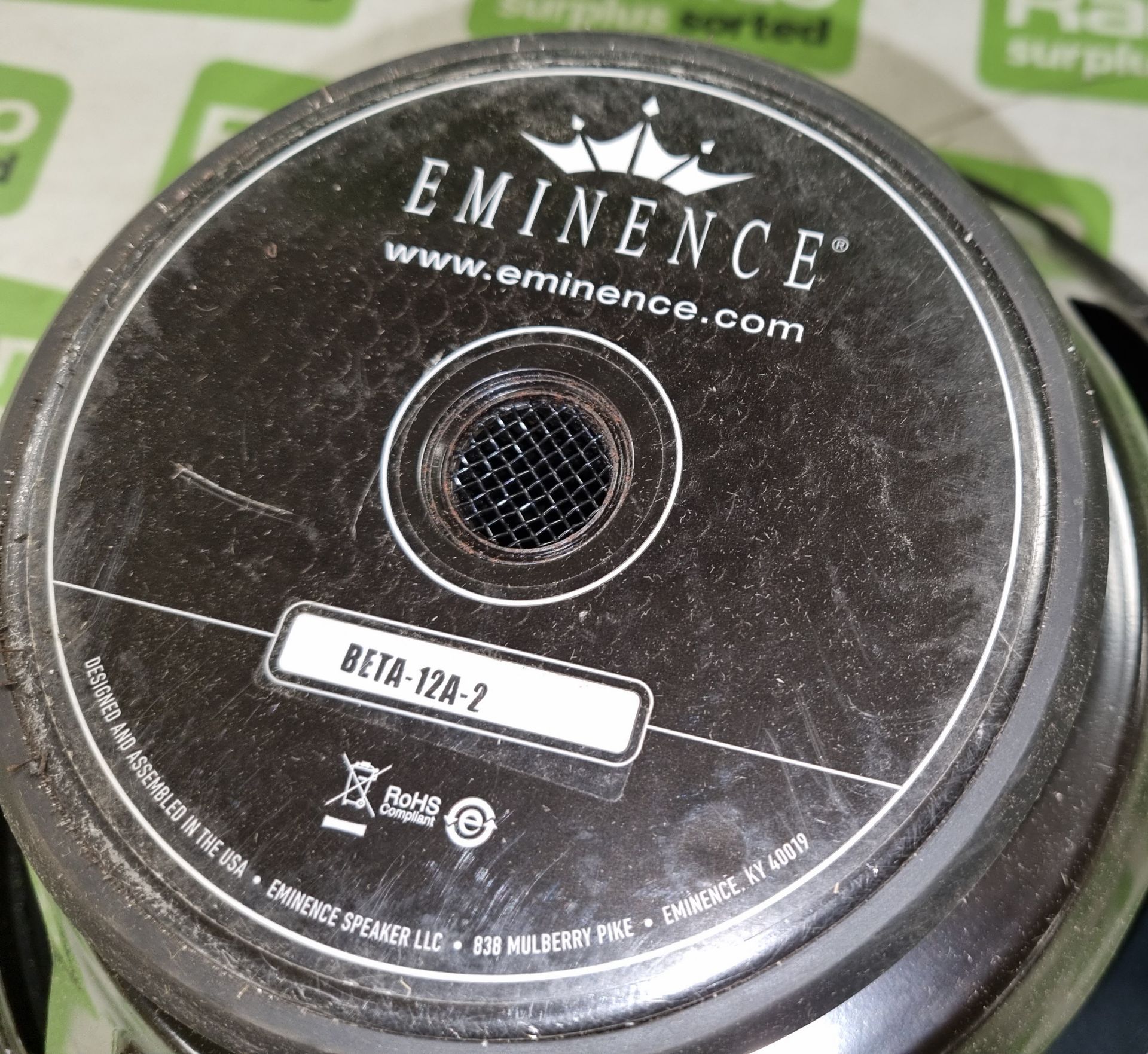 Eminence Beta 12 driver - Image 3 of 4