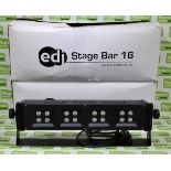 2x LEDJ Stage Bar 16 LED batten lights - boxed