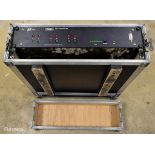 Anytronics DP605 Series 192 6 channel 5A dimmer in flight case - Socapex outlet, 5pin DMX, 32A plug