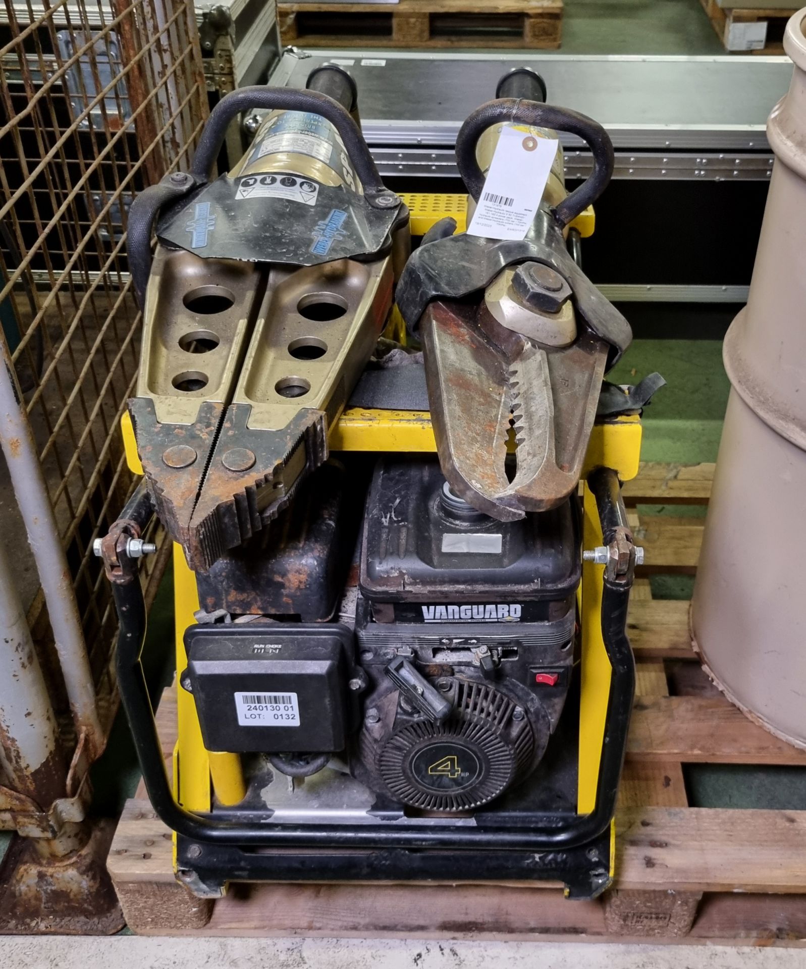 Weber-Hydraulik rescue equipment - see description for details