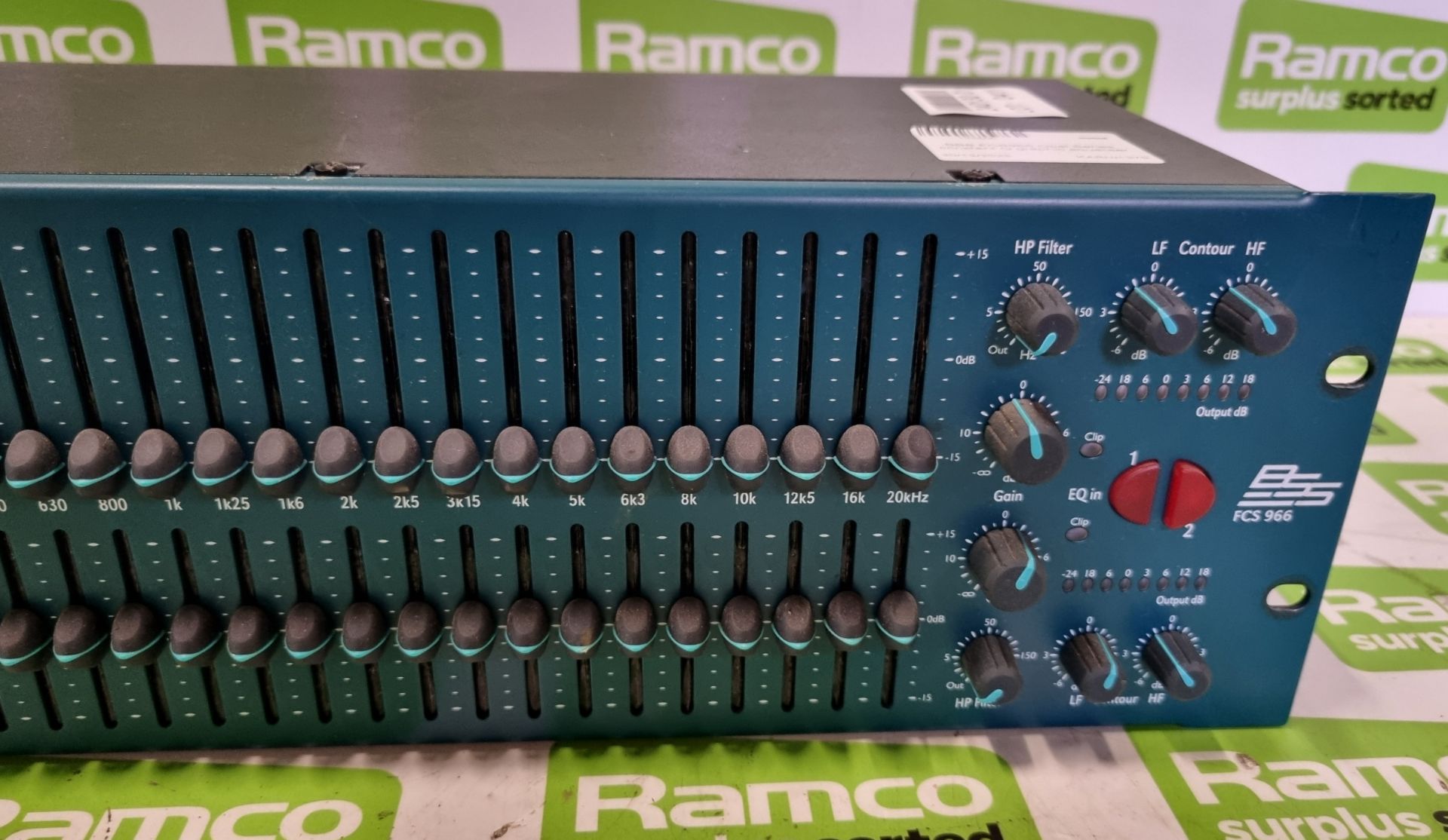 Avis d'utilisateurs : BSS Audio FCS-960
