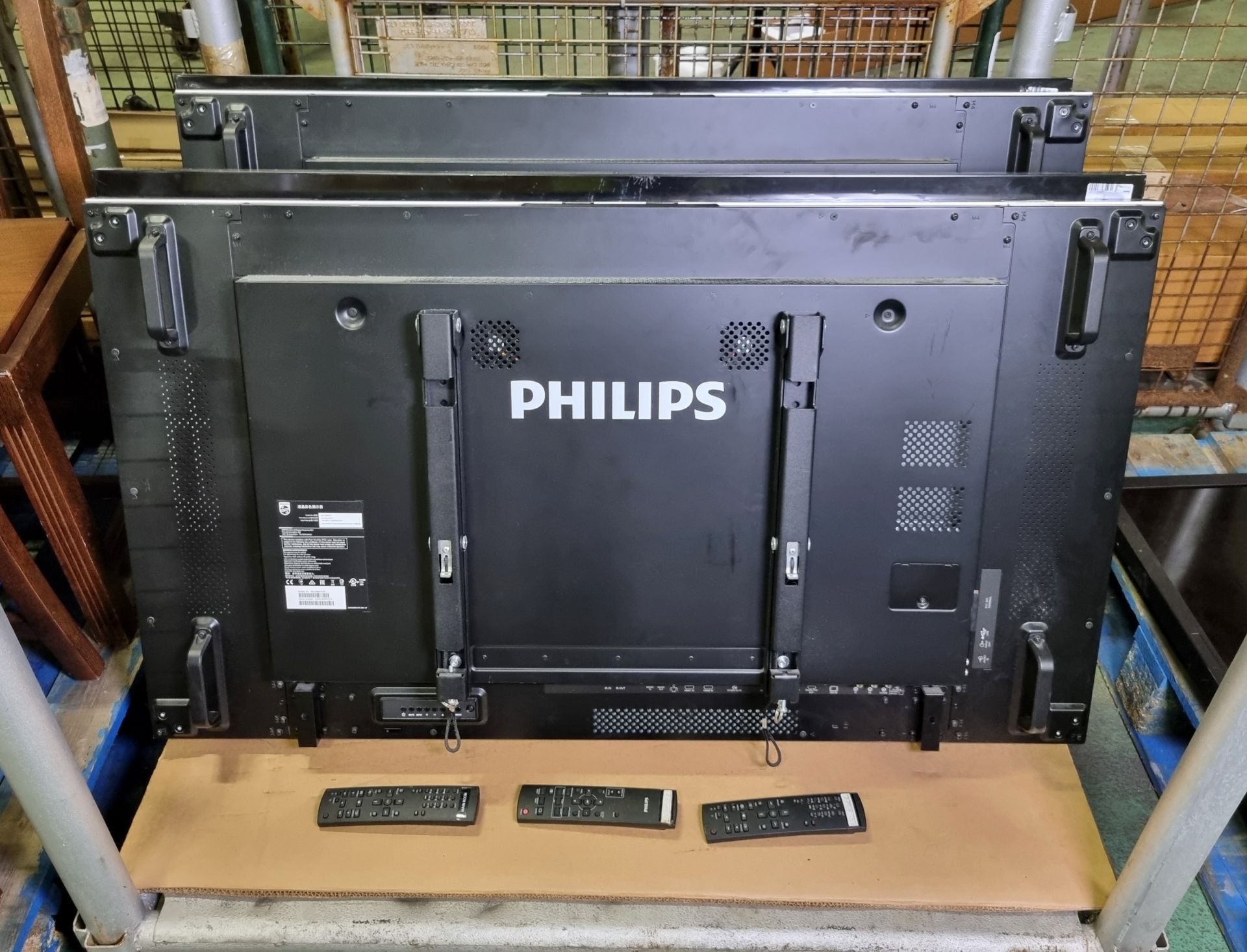 Phillips BDL5588XC 55 inch full HD LED video wall - Screens are damaged - 4 screens - Bild 5 aus 10
