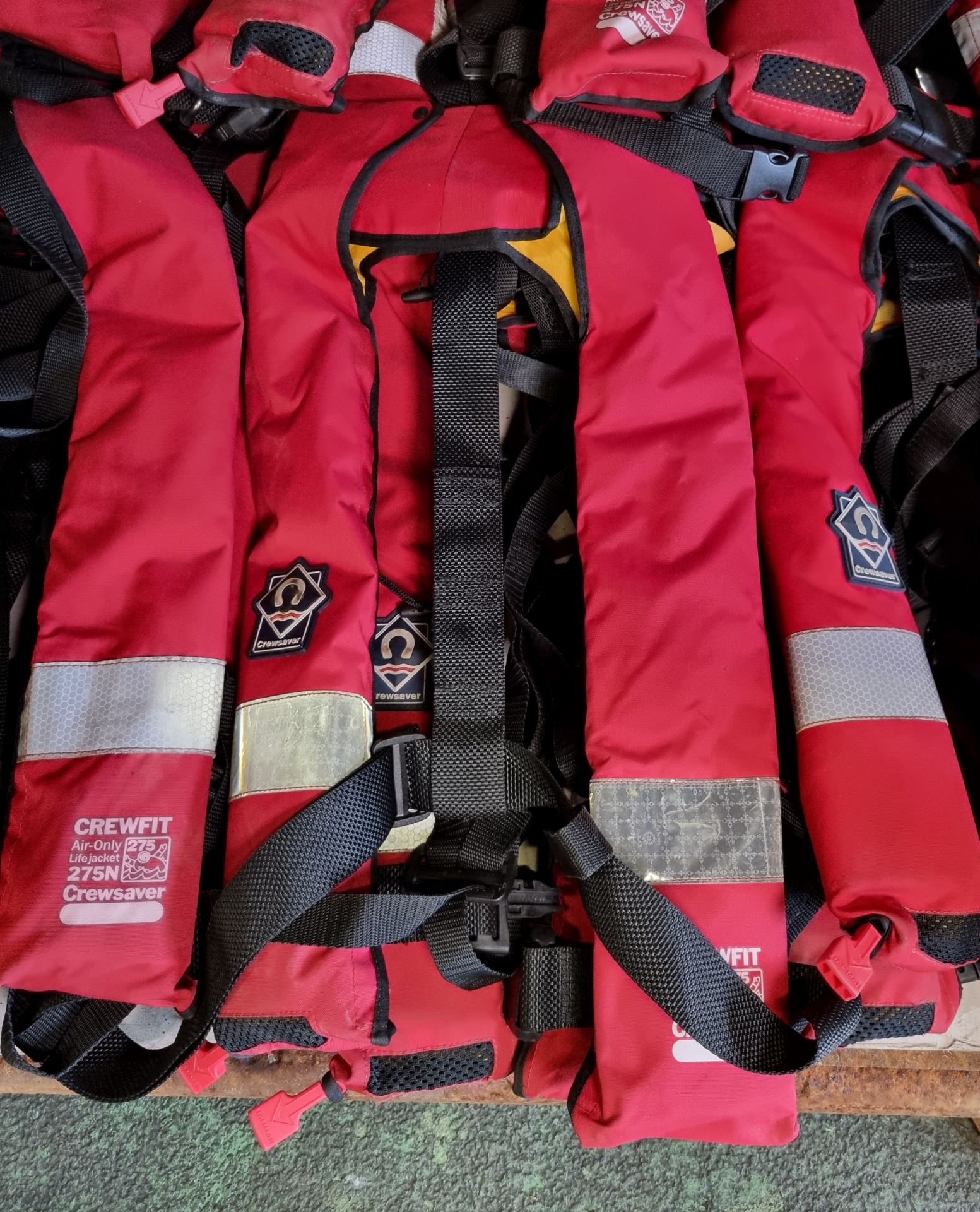 20x Crewfit 275N Crewsaver air-only lifejackets - CO2 CARTRIDGES OUT OF DATE - UNCERTIFIED - Bild 3 aus 3