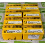 80 packs of 5 Kennametal DNGU11T324ENLFJ 25DEG Top Rake 4 Edge thread inserts