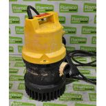 Submersible pump in carry case