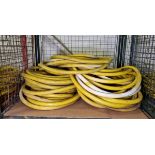 5x Continental yellow booster hose - 22mm / 55 bar - approx. 20 M