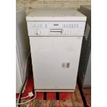 Bosch SPS5462GB/19 front control undercounter dishwasher - W 450 x D 620 x H 850mm