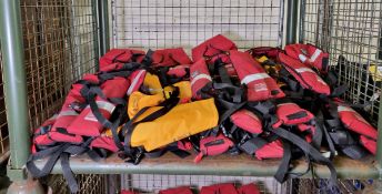 22x Crewfit 275N Crewsaver air-only lifejackets - CO2 CARTRIDGES OUT OF DATE - UNCERTIFIED
