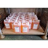 32x Drager 5 ltr bottles of safety wash for breathing apparatus equipment - Expire date 2022