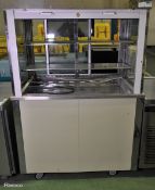 Moffat VCRD3LSA refrigerated display counter - W 1160 x D 690 x H 1770mm