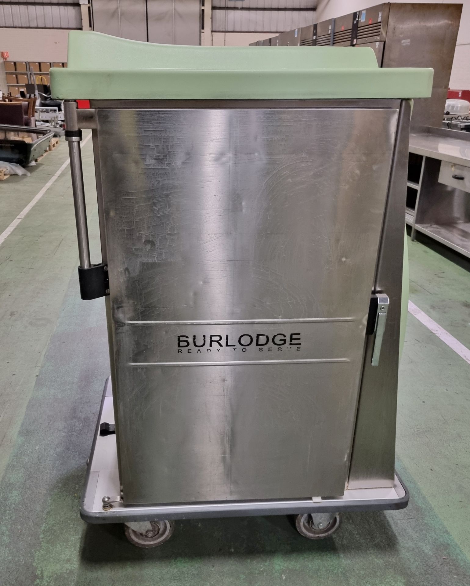 Burlodge RTS hot and cold tray delivery trolley - opens boths sides - W 800 x D 1100 x H 1500mm - Bild 2 aus 7