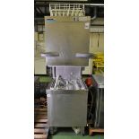 Winterhalter GS502 3 phase passthrough dishwasher - W 740 x D 800 x H 1520mm